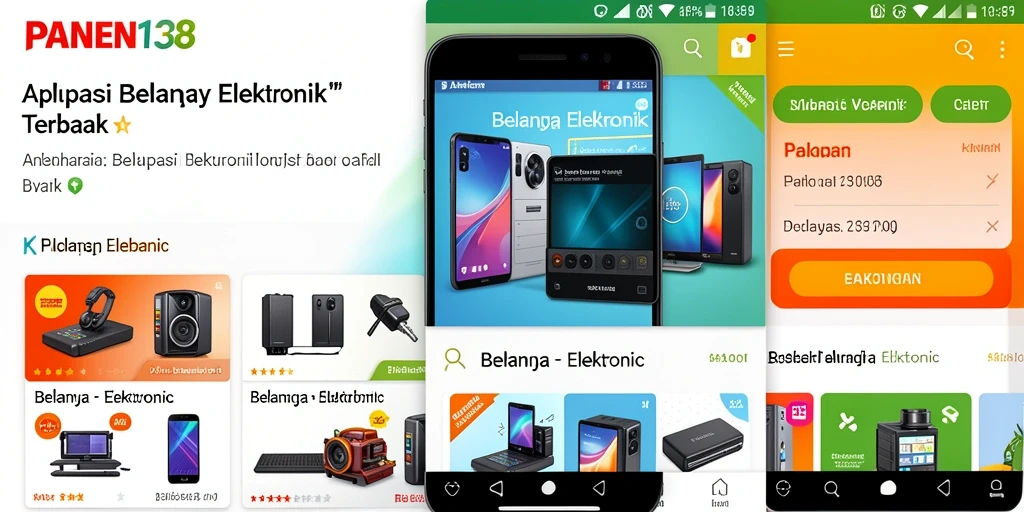 Tampilan antarmuka aplikasi PANEN138 yang modern dan mudah digunakan.